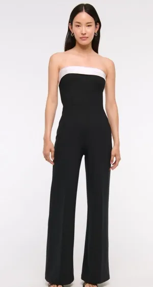 Flattering Strapless Jumpsuit thumbnail 1