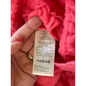 Anthropologie The Somerset‎ Romper Linen Edition small boho vacation festival thumbnail 8