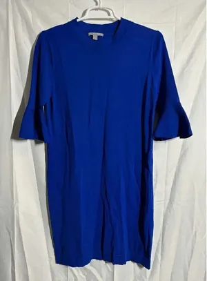 COS Tricot Blue Mini Dress Womens Size XS thumbnail 1