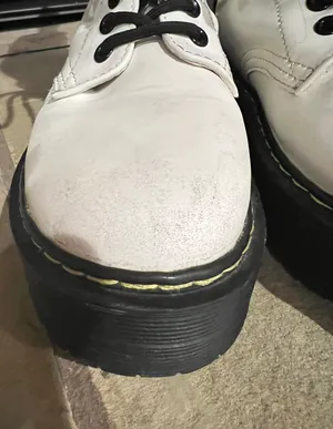Combat Boots White Size 8 thumbnail 3