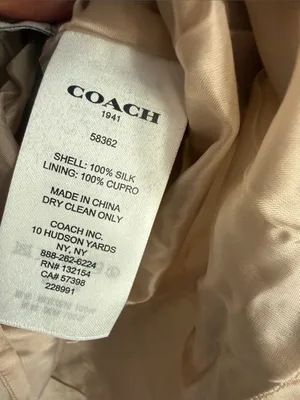 Coach 1941 floral patchwork circular silk skirt 8 thumbnail 6