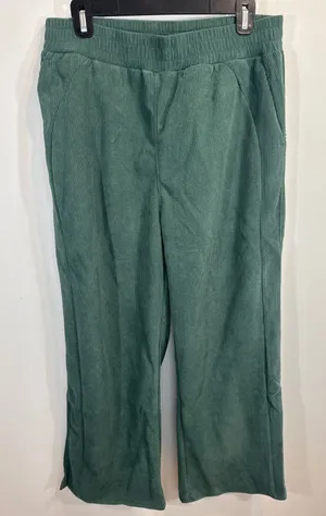Halara Green Pastures Corduroy Wide Leg Casual Pants Women's‎ Large NWT Academia thumbnail 1