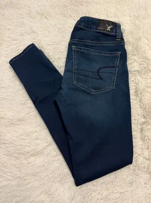 American Eagle Outfitters Dark Indigo Women's Jegging Jeans thumbnail 1