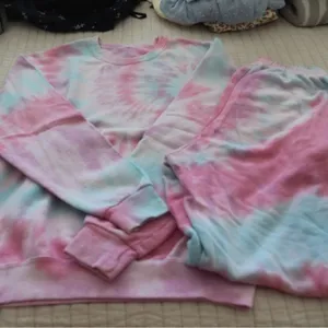 Tie Dye Sweat Set Pink thumbnail 2