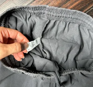 Drawstring waist, cotton shorts, basic summer lightweight thumbnail 4