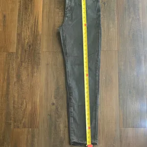 High Rise Charcoal Jeans Black Size 0 thumbnail 7