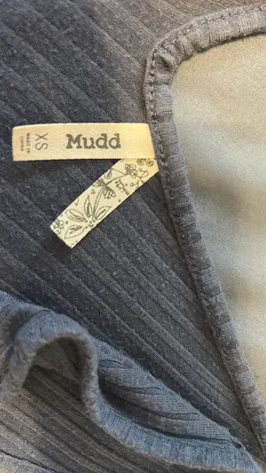 Navy Blue Mudd Tank thumbnail 2