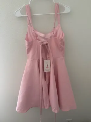 Mini dress Pink Size 6 thumbnail 4
