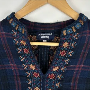 Johnny Was Workshop Vika Paris Effortless Blouse thumbnail 4