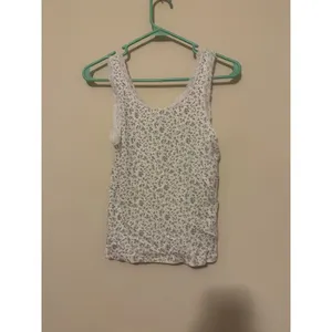 Brandy Melville Coquette Blue Floral Lace Amara/Skylar Style Tank Top OS thumbnail 3