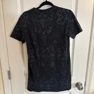 Killstar Black T Shirt Skeleton Dress Size Small Goth Rock Grunge Mythical thumbnail 2