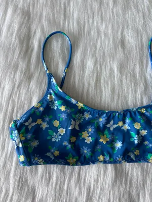 PacSun NWOT Swim Floral Bikini Top thumbnail 3