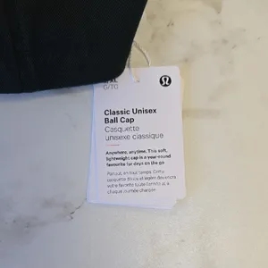 Lululemon Classic Black Unisex Cap thumbnail 2