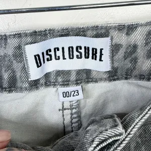 DISCLOSURE Gray Leopard Print Mid-Rise Cargo Utility Pants Straight Leg Jeans thumbnail 5