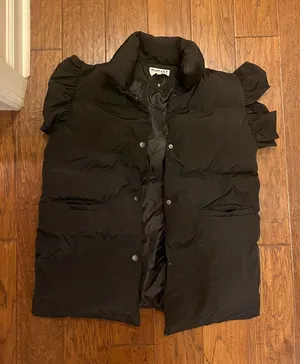 Bucket list Puff Jacket Black Size L thumbnail 1