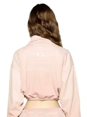 Revolve Ariel × Boys Lie Caught Blushing Quarter Zip Pullover NwOT thumbnail 3