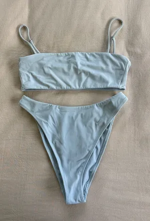 PacSun Baby Blue Bikini Set - S thumbnail 1