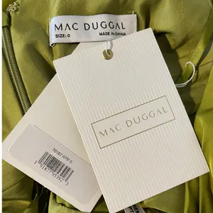 Mac Duggal NEW Size 0 Apple Green Spaghetti Strap Charmeuse Slip Dress 70167 thumbnail 8