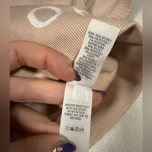 Offline by Aerie OG Groove Crop Top Tee in Neutral Blush Size Large thumbnail 7