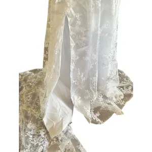 Wear Your Love Lace Wedding Dress Boho Bridal Gown Train NWT Size Large 12 thumbnail 5