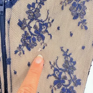 B Darlin Lace Y2K HOCO Dress 1/2 Dark Fairy Coquette Fit Flare Party Tulle thumbnail 9