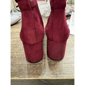 Paul Green Sydney‎ Women's Ankle Bootie US 7 UK 5 Burgundy Austria Red Suede thumbnail 7