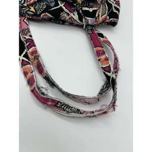 Vera Bradley Shoulder Bag Womens Medium Multicolor Quilted Floral Zip Pockets thumbnail 9