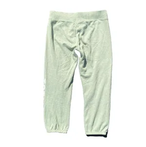 💚 VTG Vintage 2016 Victoria’s Secret XS Sage Green Totally Beachin’ Sweatpants Joggers 💚 thumbnail 2