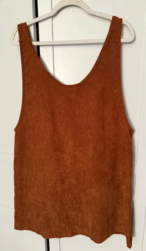 SheIn Brown Corduroy Dress thumbnail 4