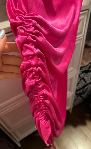 Amazon Pink Midi Dress thumbnail 1