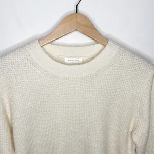 Sophie Rue plush waffle knit relaxed sweater size L thumbnail 4