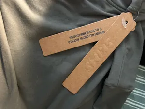 SKIMS Fits Everybody Short Sleeve Tee Medium Gunmetal NWT thumbnail 4