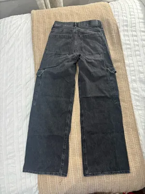 American Eagle Black cargo jeans thumbnail 2