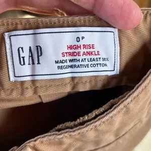 Gap Women's High Stride Wide-Leg Ankle Khakis Perfect Brown Size 0P thumbnail 4