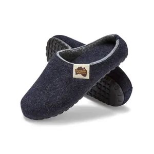 Gumbies Outback Indoor Outdoor Felt Slippers Womens 10 Mens 9 Dark Gray NWOT thumbnail 2