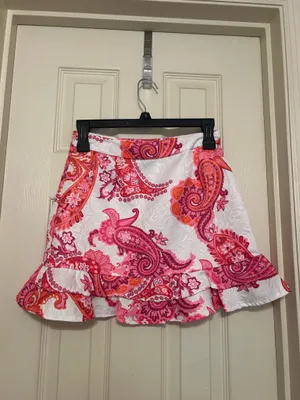 Pink Floral Set Shein Skirt thumbnail 3