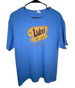 Fruit Of The Loom Gilmore Girls Luke's Coffee Graphic Short Sleeve T-Shirt thumbnail 1