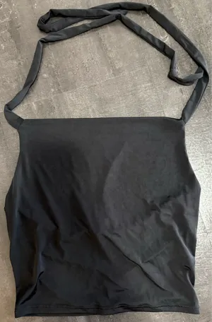 Charlotte Russe Black Halter Camisole Top thumbnail 2