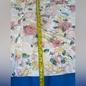 Women's Cottagecore Nightgown Romantic Embroidered Sleepwear Short Sleeve Large thumbnail 13