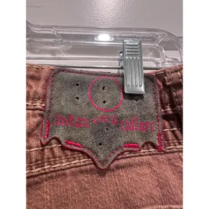 JRC Indian Rock Culture Brown Denim Jeans‎ Size 30 Y2K Western Low Rise Grunge thumbnail 5