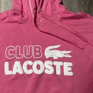 Lacoste Bubblegum Pink Hoodie Sweatshirt thumbnail 3