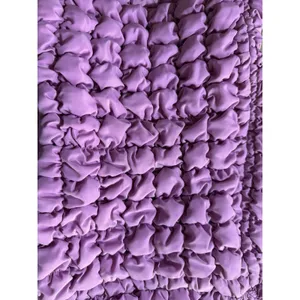 Womens Quilted Puffer Oversized Shoulder Bag Rosy Lilac Hobo Bag Boho Y2K Trendy thumbnail 2