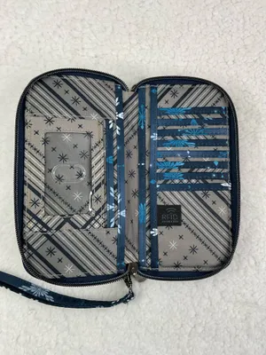 Lug Tram RFID Wristlet Wallet Blue thumbnail 4