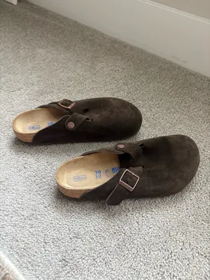 Birkenstock Clogs Brown Women’s Size 38 thumbnail 4