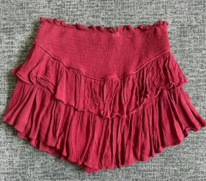Mustard Seed Maroon Skirt thumbnail 1