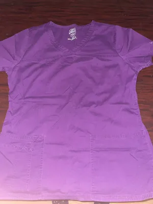 Cherokee Plum Premium Core Stretch Scrub Top thumbnail 4