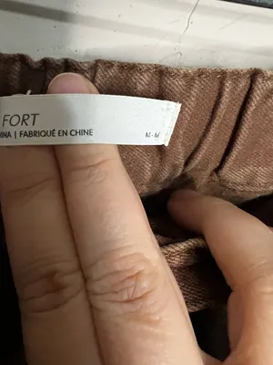 Oak‎ + Fort Chocolate Brown Wide Leg High Rise Crop Pants thumbnail 7