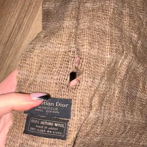 Christian Dior | Knit Wool Scarf thumbnail 3