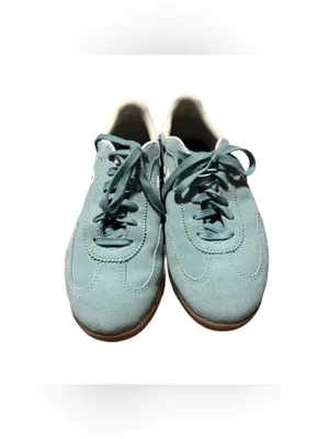 Converse Run Star Trainer Women's 7 Sneaker Vernal Pool Suede Lace Up Sneaker thumbnail 3