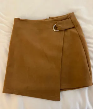 Forever 21 Brown Suede Mini Skirt thumbnail 1